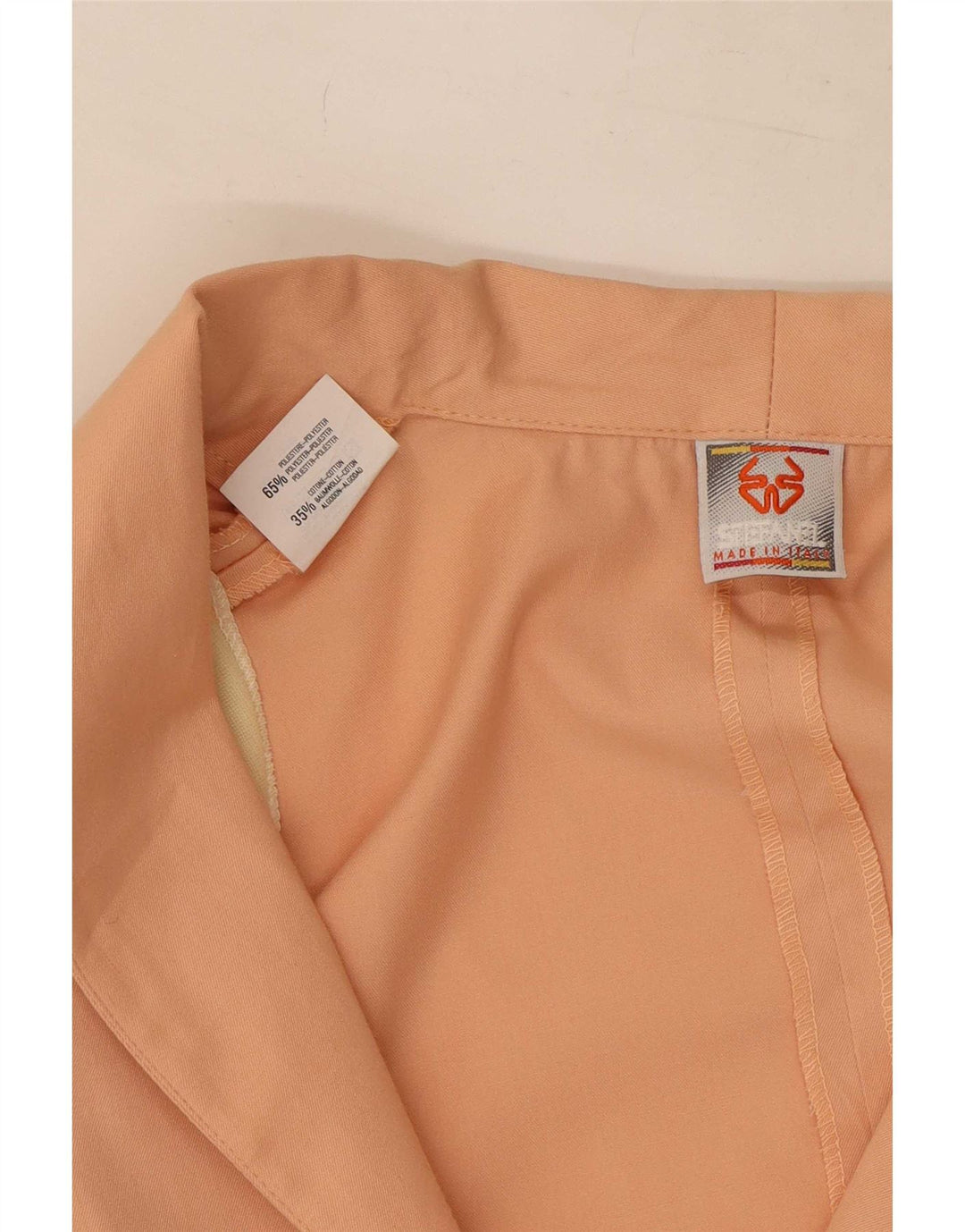 Stefanel Damen-Blazer mit 2 Knöpfen, Gr. 10, Größe S, Rosa, Polyester