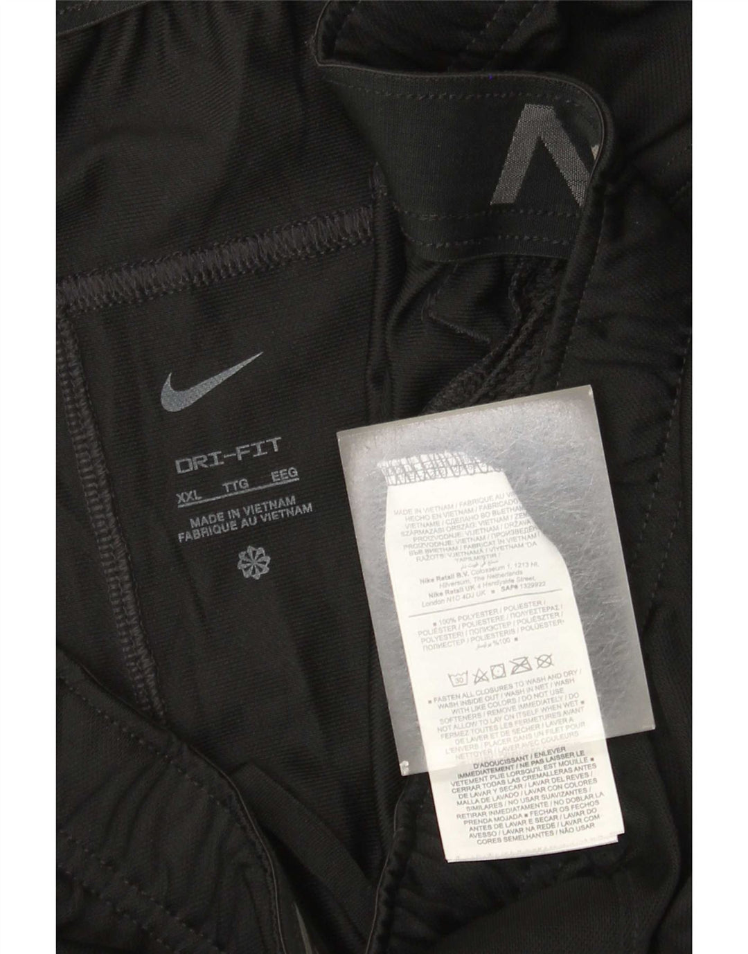 Nike Herren Dri Fit Sport Shorts 2XL Schwarz Polyester