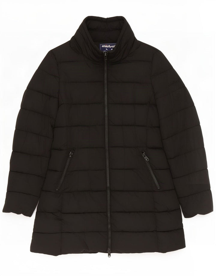 Mistral Damen Wattierte Jacke UK 14 Medium Schwarz Polyester