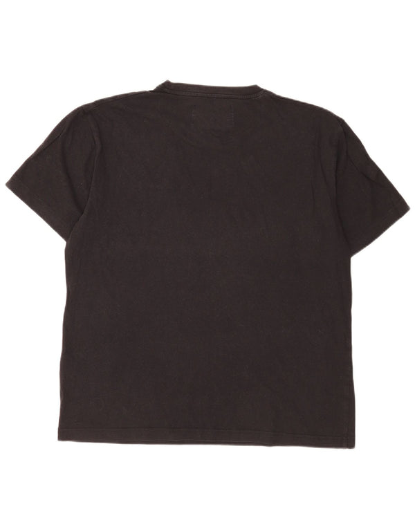 Champion Herren T-Shirt Top Large Schwarz Baumwolle