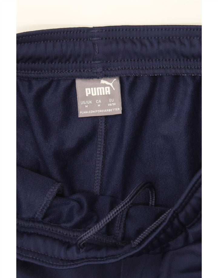 PUMA Mens Tracksuit Trousers Medium  Navy Blue Polyester Vintage Puma and Second-Hand Puma from Messina Hembry 