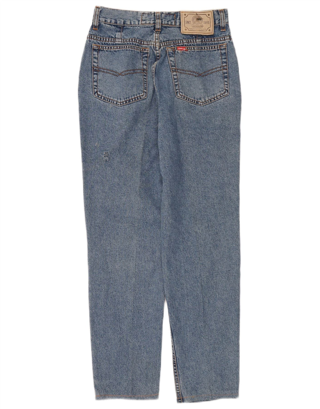 Invicta Damen Tapered Jeans W31 L28 Blaue Baumwolle