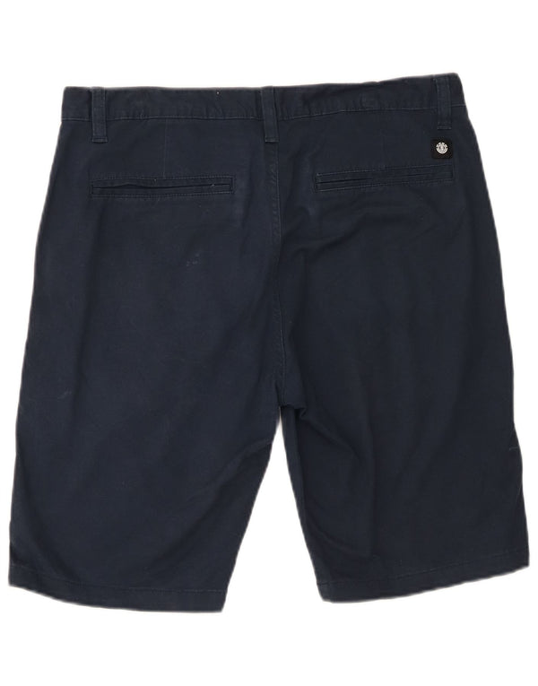 Element Herren Chinoshorts W32 Medium Marineblau Baumwolle