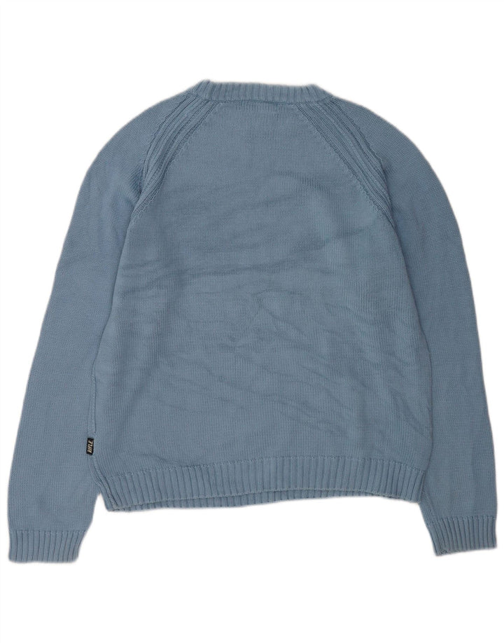Rifle Herren-Pullover mit Rundhalsausschnitt, XL, blaue Baumwolle