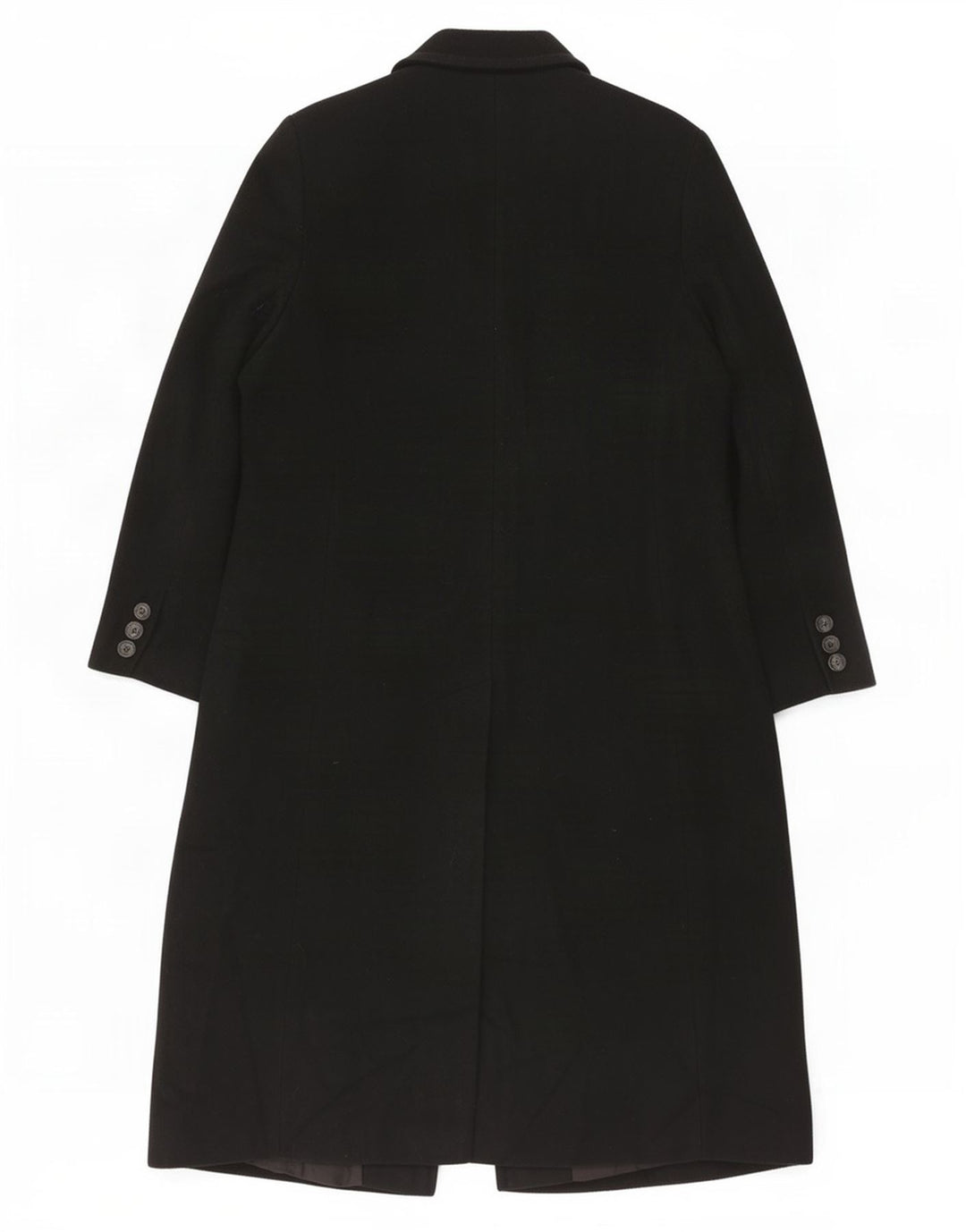 Essentials Damenmantel UK 16 Large Schwarz Schurwolle