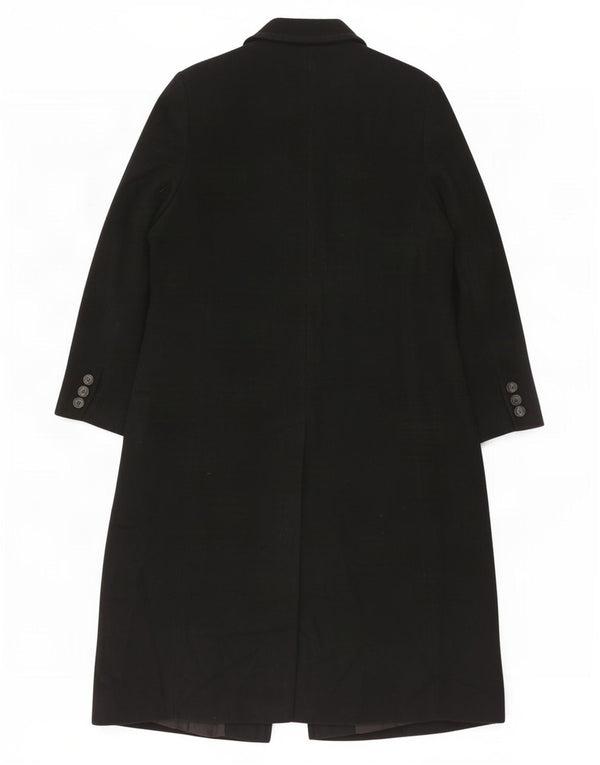 Essentials Damenmantel UK 16 Large Schwarz Schurwolle