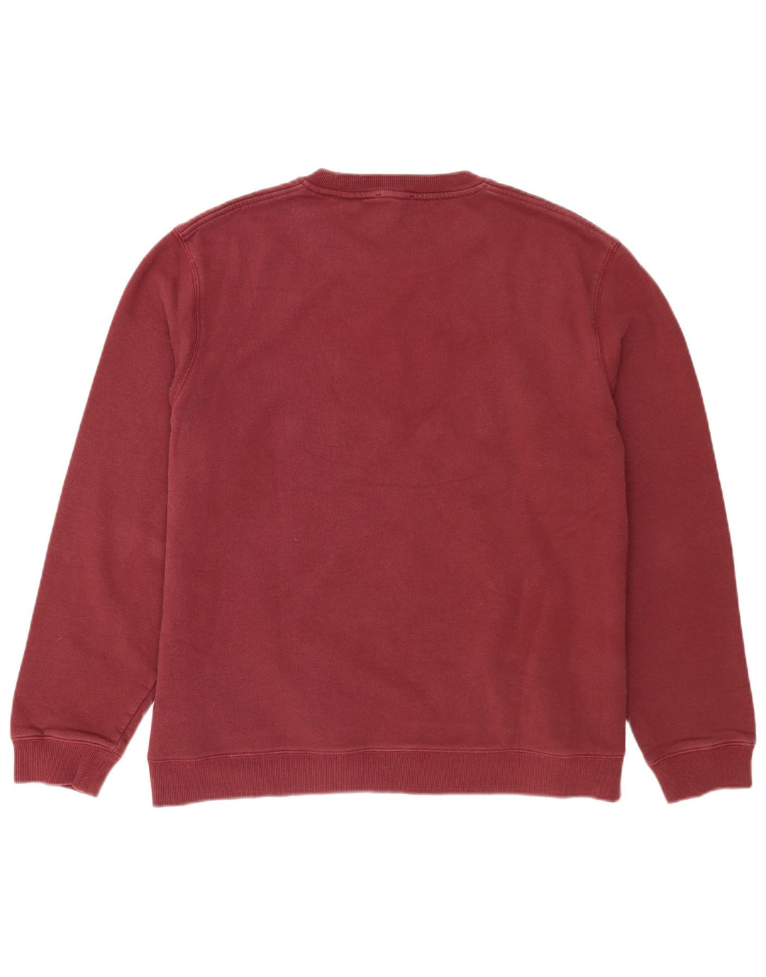 Ted Baker Herren-Sweatshirt mit Grafik, Größe 5, XL, burgunderrote Baumwolle