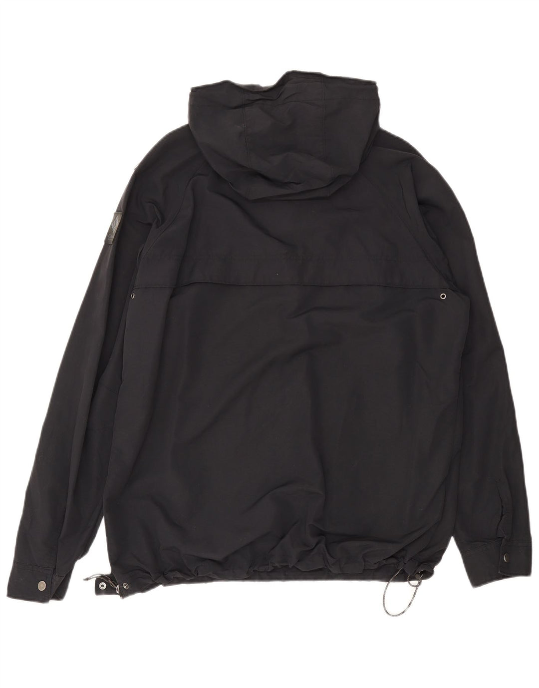 Columbia Herren Kapuzenpullover Regenjacke UK 40 Large Grau Nylon