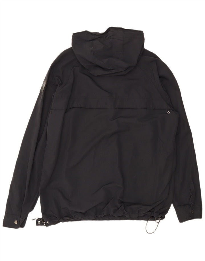 Columbia Herren Kapuzenpullover Regenjacke UK 40 Large Grau Nylon