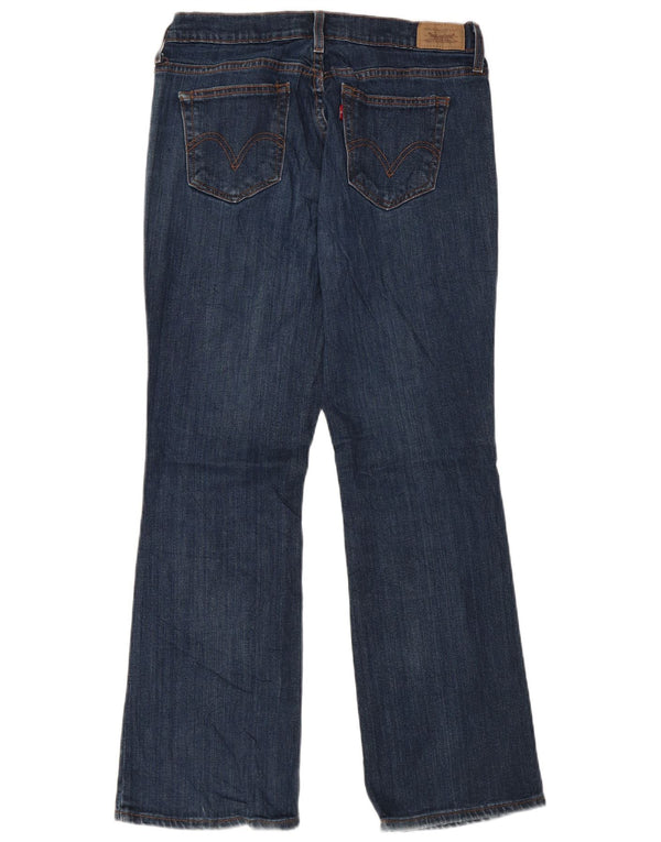 Levi's Damen 515 Bootcut Jeans US 10 Large W32 L30 Blaue Baumwolle