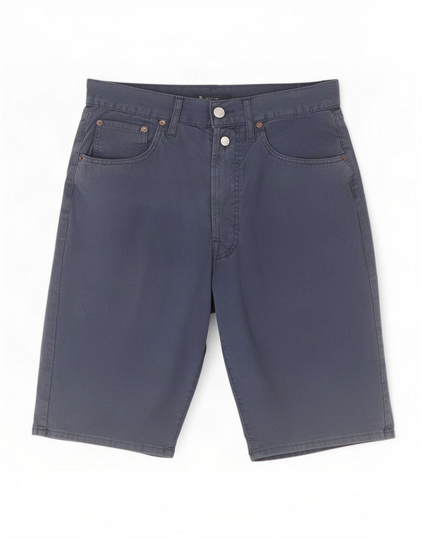 Replay Herren-Freizeitshorts, Größe M, W32, Marineblau, Baumwolle