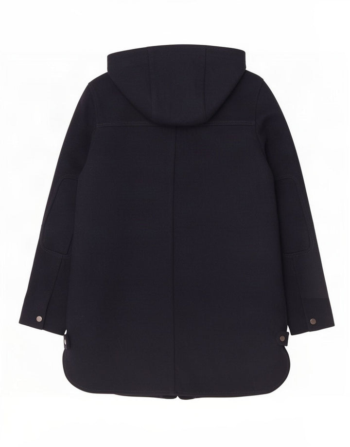 Zara Damen Kapuzenmantel UK 14 Medium Marineblau