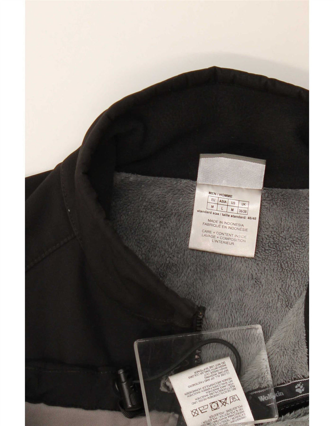 Jack Wolfskin Damen Bomberjacke UK 36/38 Mittelschwarzes Polyester