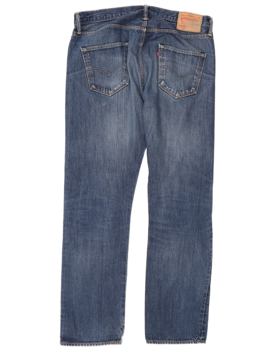 Levi's Herren 501 Straight Jeans W34 L32 Blau