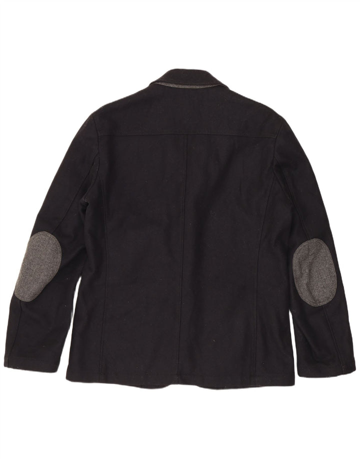 Lardini Herren 3-Knopf-Blazerjacke IT 52 XL Marineblaue Wolle