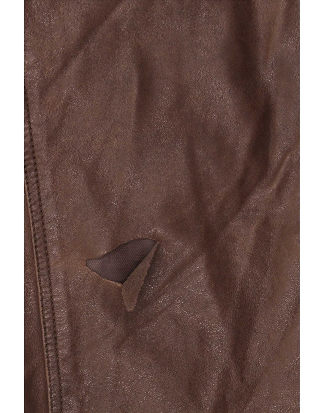 Vintage Herren Lederjacke UK 40 Large Braun