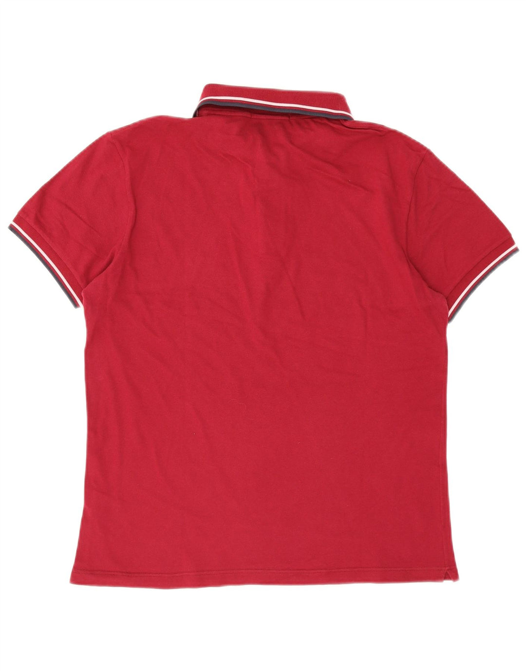 Fred Perry Herren-Poloshirt aus mittelblauer, gestreifter Baumwolle