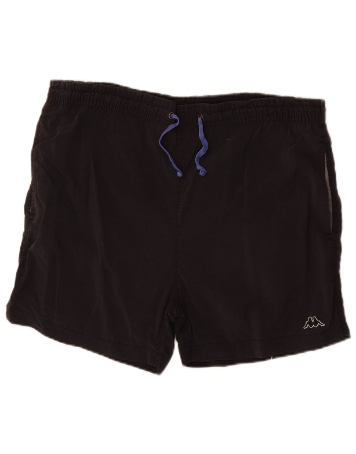 Kappa Herren Badeshorts Medium Schwarz Nylon