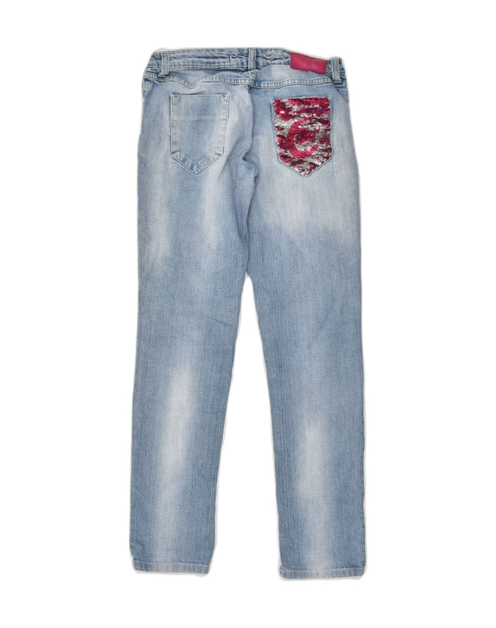 EXTE Womens Slim Jeans W29 L29 Blue Cotton | Vintage Exte | Thrift | Second-Hand Exte | Used Clothing | Messina Hembry 