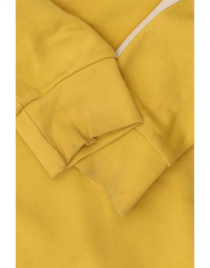 Adidas Herren Loose Fit Sweatshirt Pullover XS Gelb Baumwolle