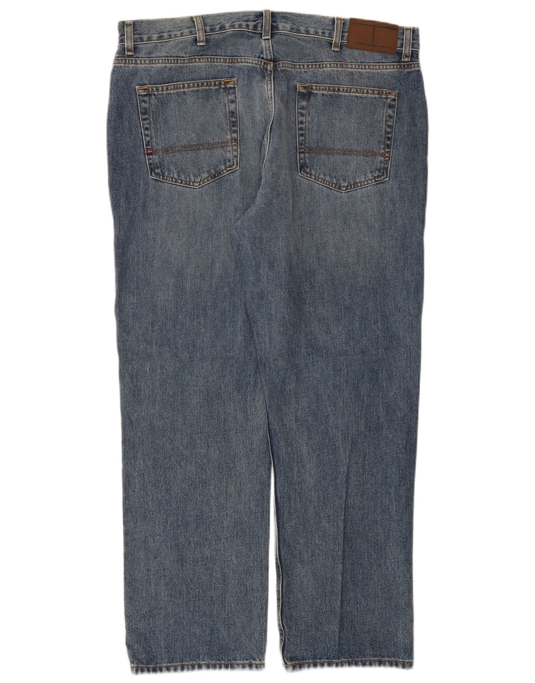 Tommy Hilfiger Herren Straight Jeans W38 L30 Blaue Baumwolle
