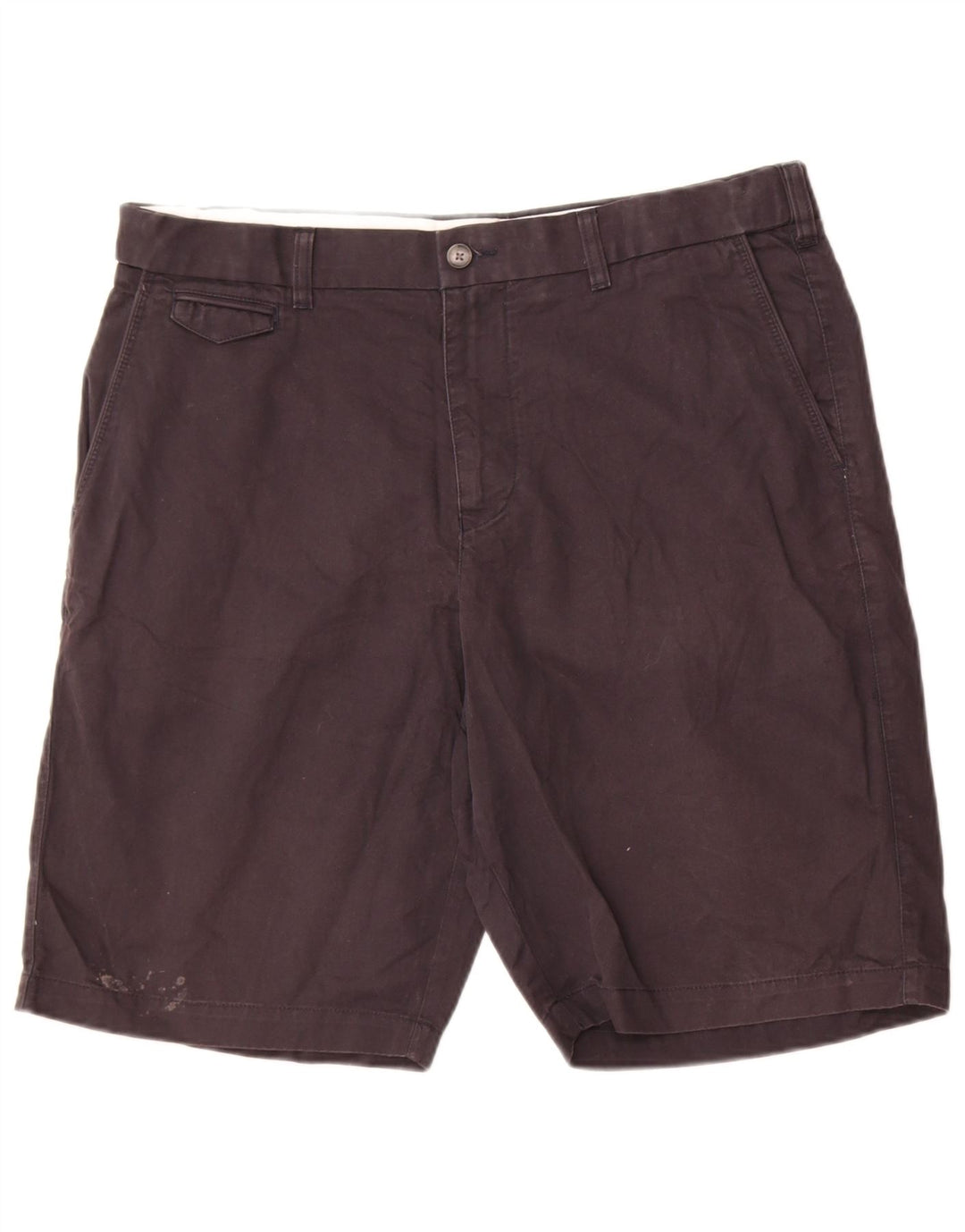 Marks & Spencer Herren Blue Harbor Chino Shorts W36 Große marineblaue Baumwolle