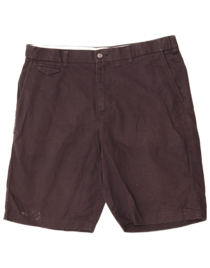 Marks & Spencer Herren Blue Harbor Chino Shorts W36 Große marineblaue Baumwolle