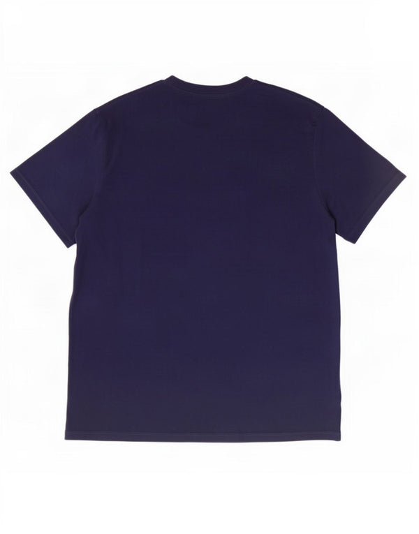 Adidas Mens Graphic T-Shirt Top XL Navy Blue Cotton