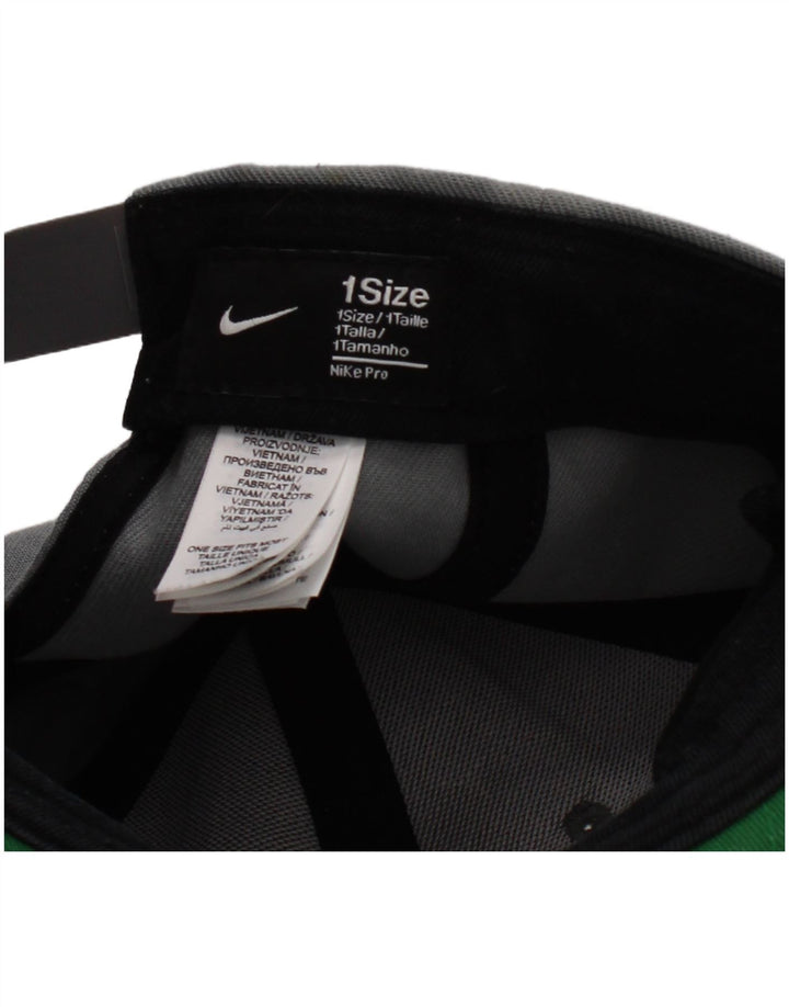 NIKE Boys Graphic Baseball Cap One Size Grey Polyester Sports