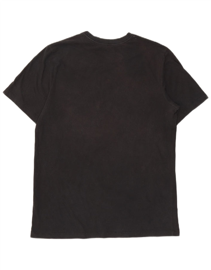 Nike Herren Dri Fit Graphic T-Shirt Top Large Schwarz