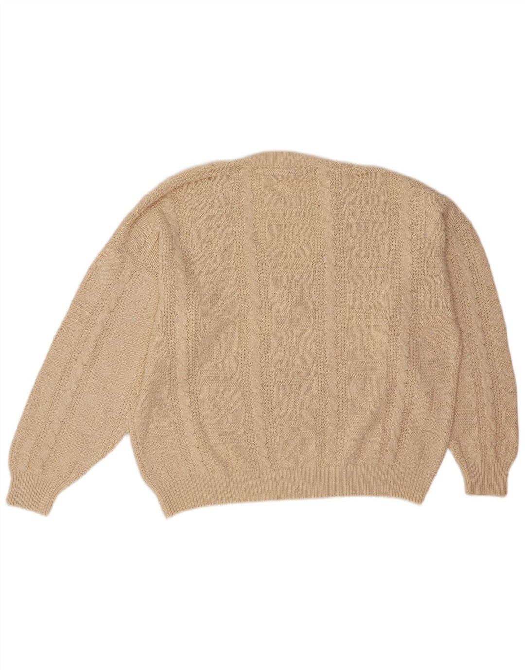 Bramante Herren-Pullover mit V-Ausschnitt, 2XL, beige Seide