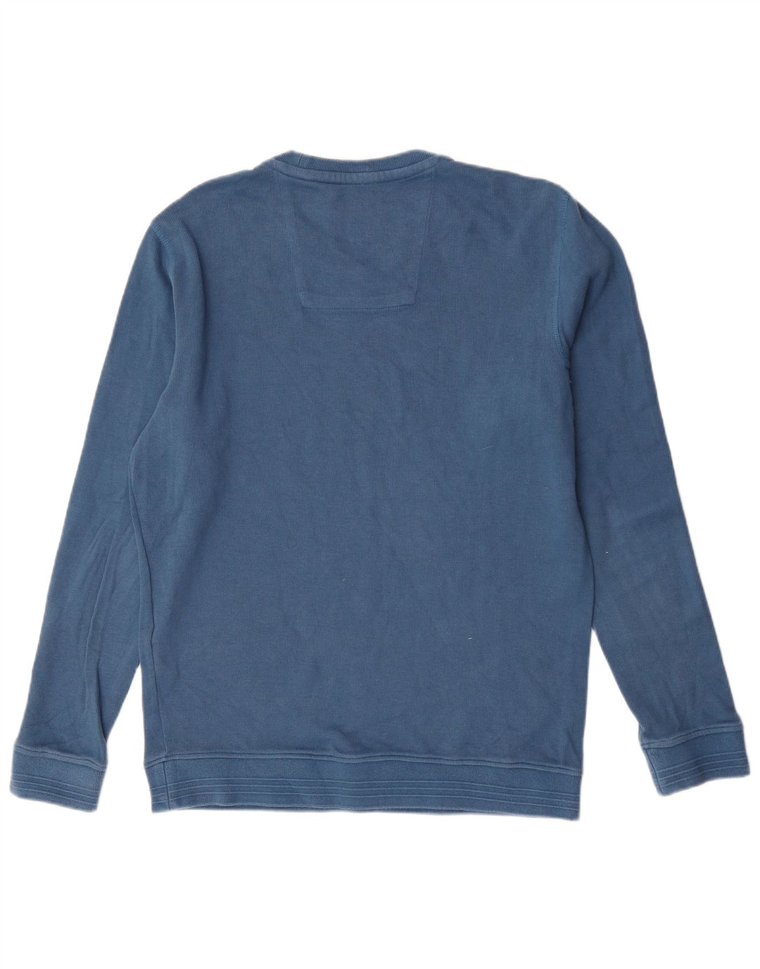 Crew Clothing Herren-Pullover mit Rundhalsausschnitt, groß, aus blauer Baumwolle