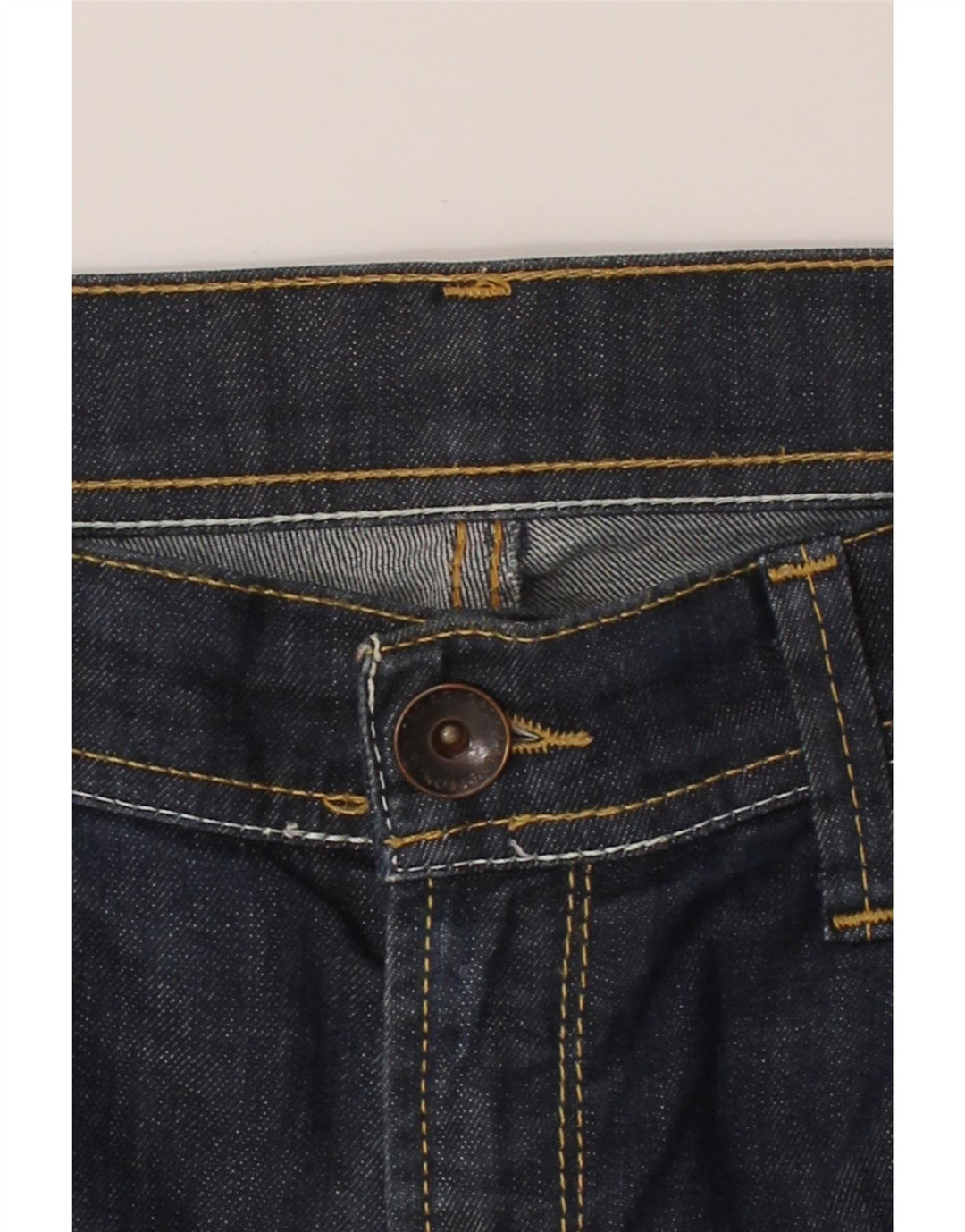 BENETTON Womens Slim Jeans W30 L28 Navy Blue Vintage Benetton and Second-Hand Benetton from Messina Hembry 