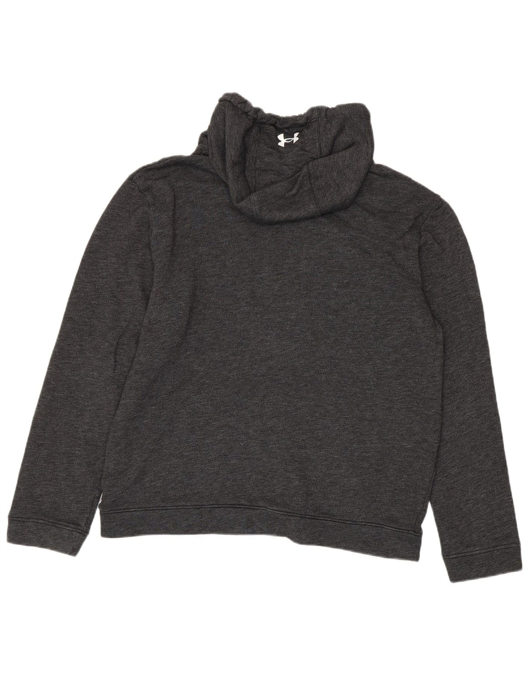 UNDER ARMOUR Herren-Kapuzenpullover mit lockerer Passform und Grafik, groß, grau gefleckt