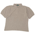 BELFE & BELFE Herren-Poloshirt IT 48 Mittelgrau gesprenkelte Baumwolle