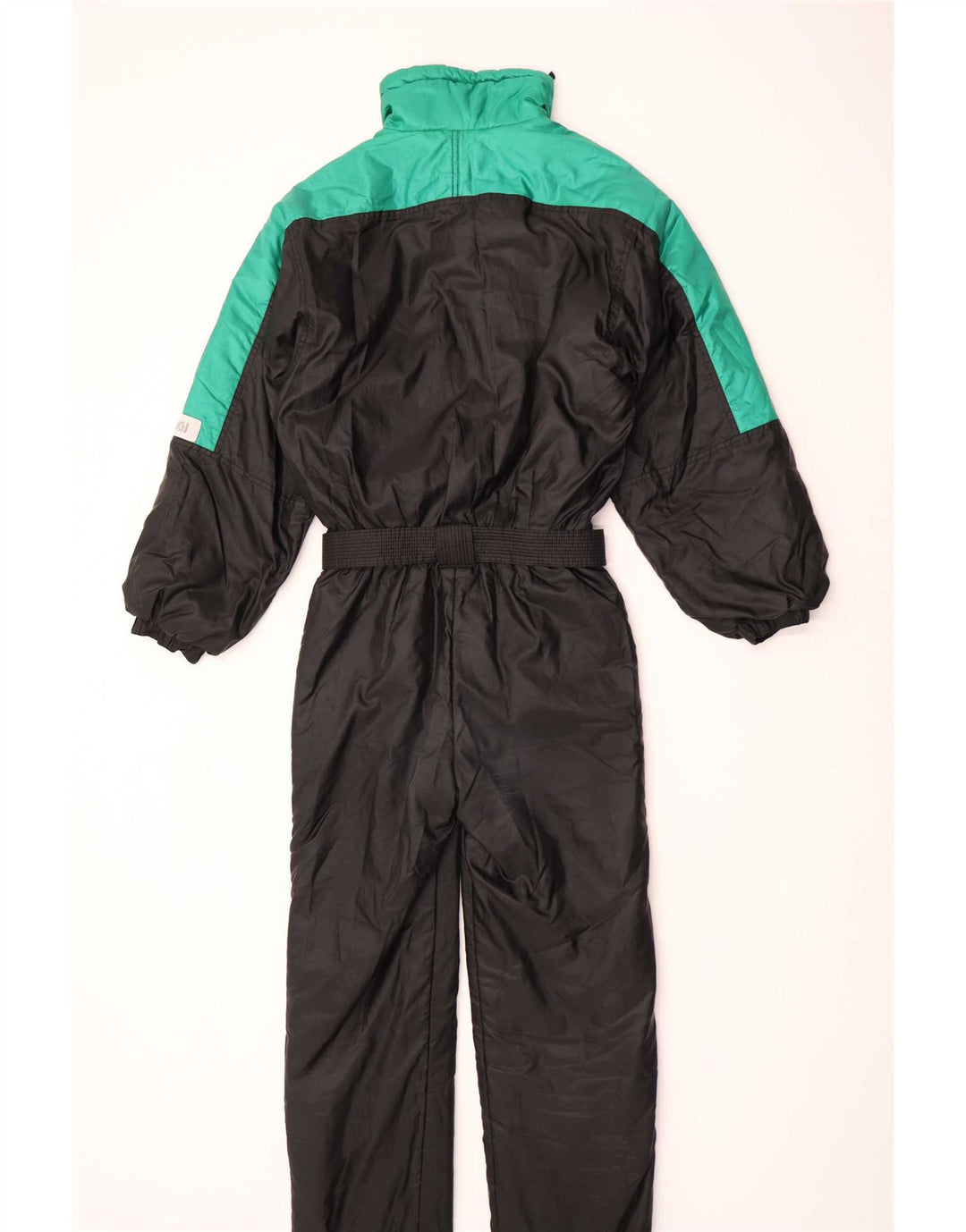 Brugi Herren-Skioverall UK 38 Mittelschwarzes Colourblock-Polyamid