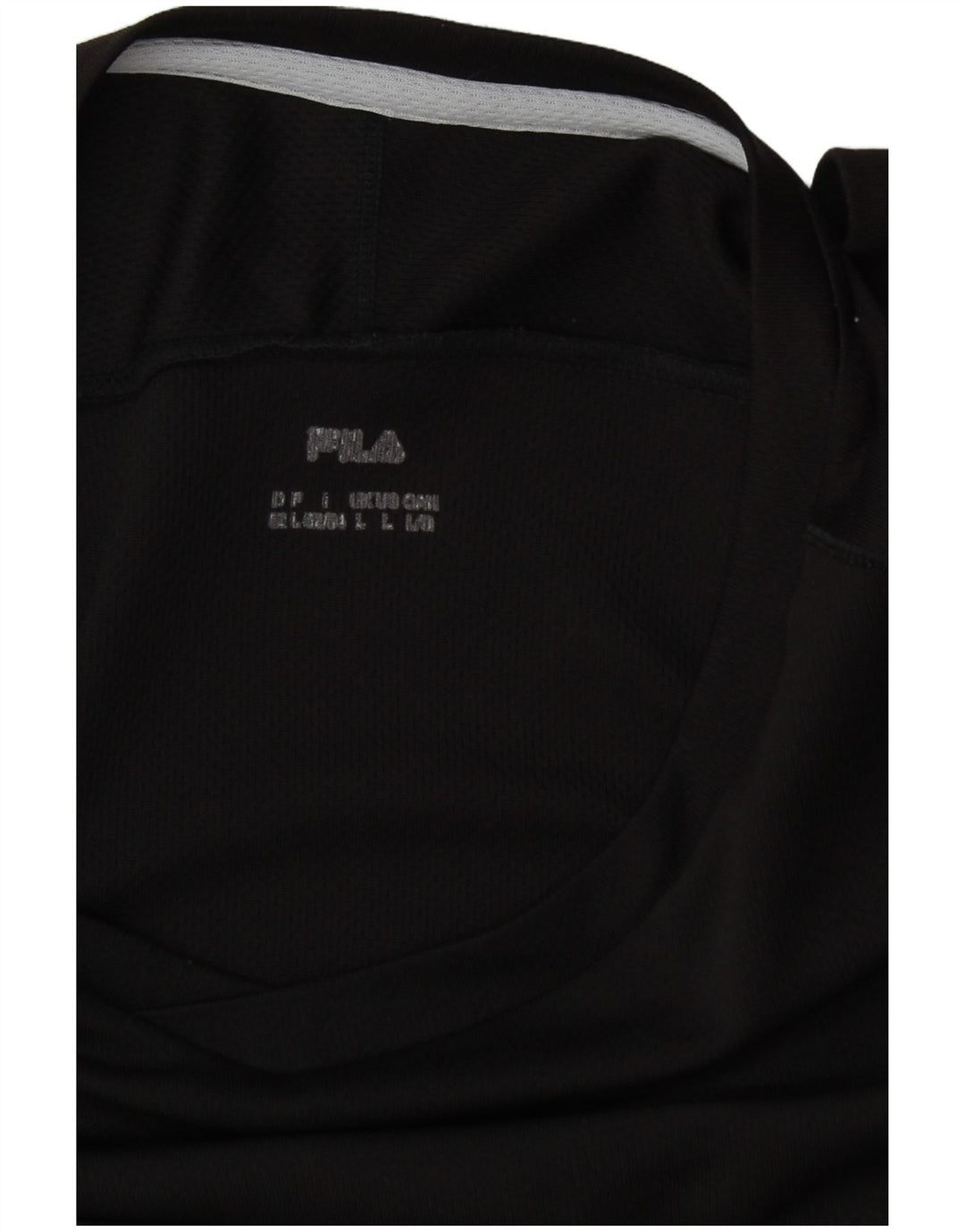Fila Herren T-Shirt Top Large Schwarz Colourblock