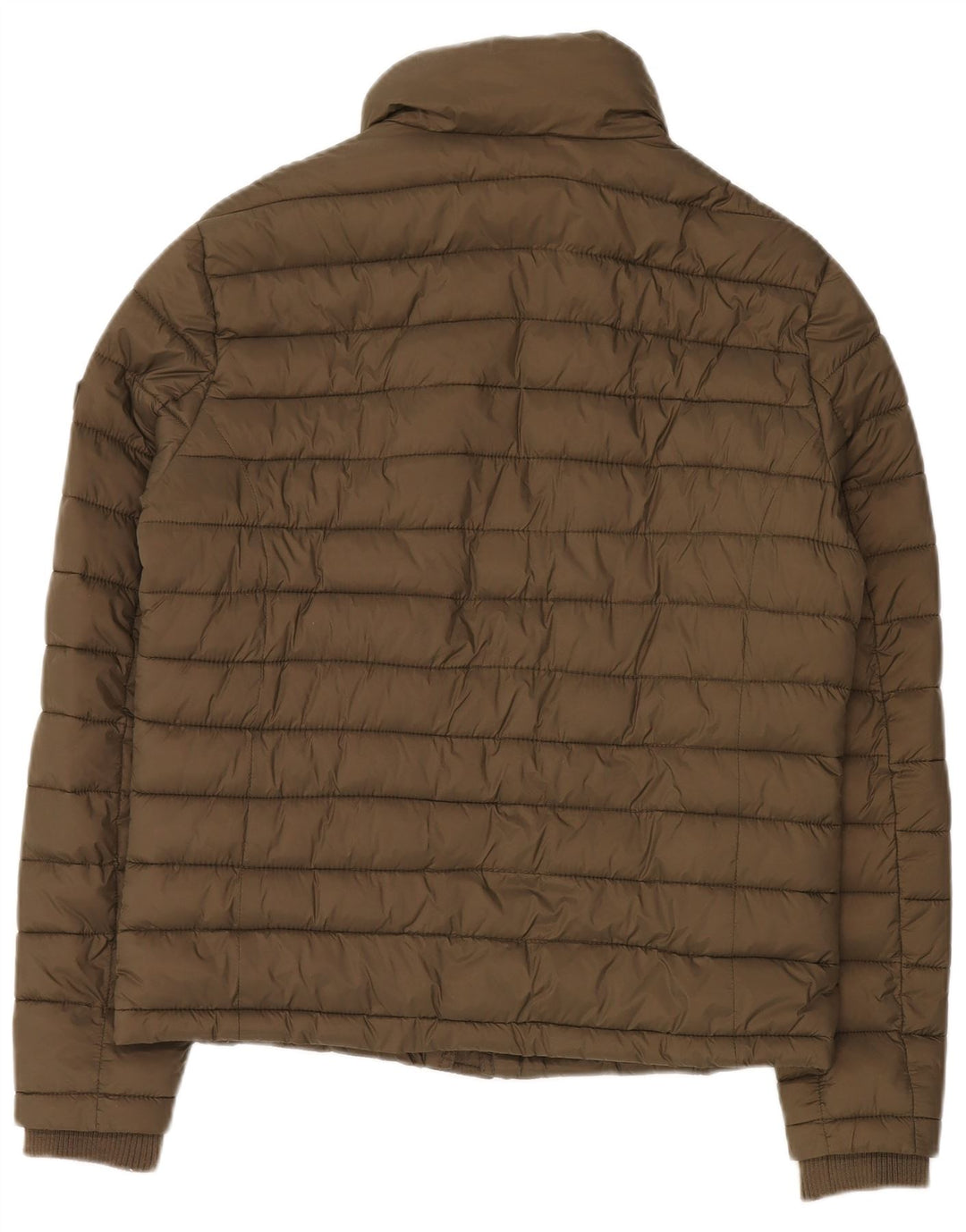 Superdry Herren Wattierte Jacke UK 38 Medium Khaki Nylon