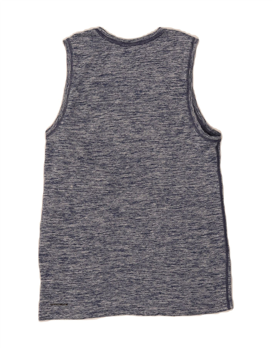 REEBOK Mens Vest Top Small Blue Polyester Vintage Reebok and Second-Hand Reebok from Messina Hembry 