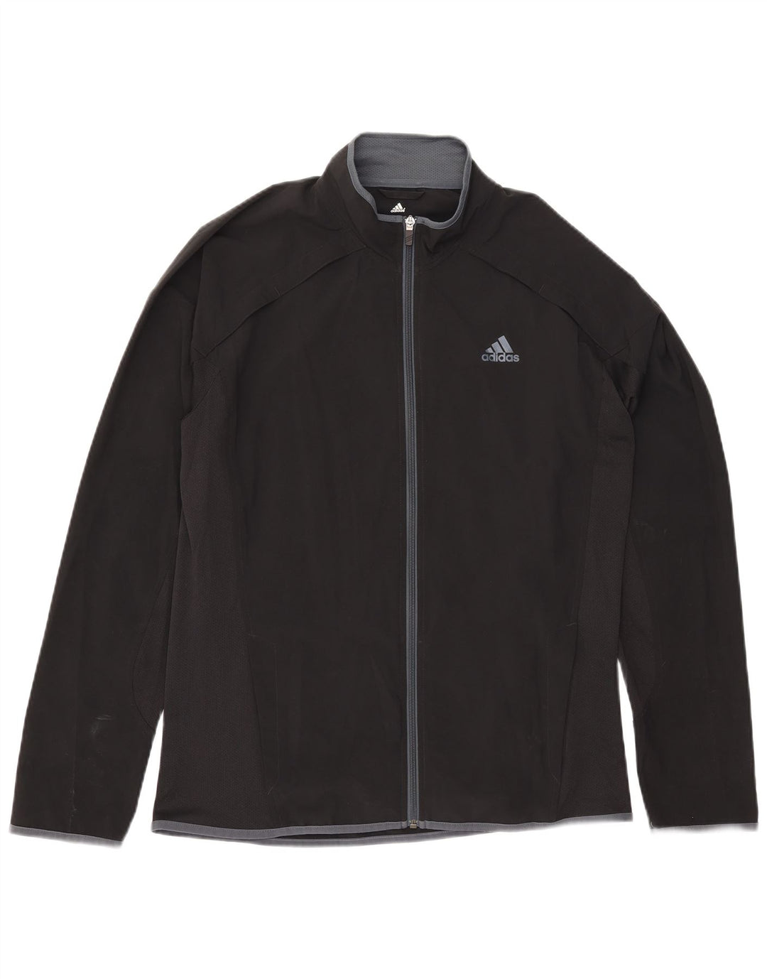 Adidas Herren Climalite Trainingsanzug Top Jacke Medium Schwarz Polyester