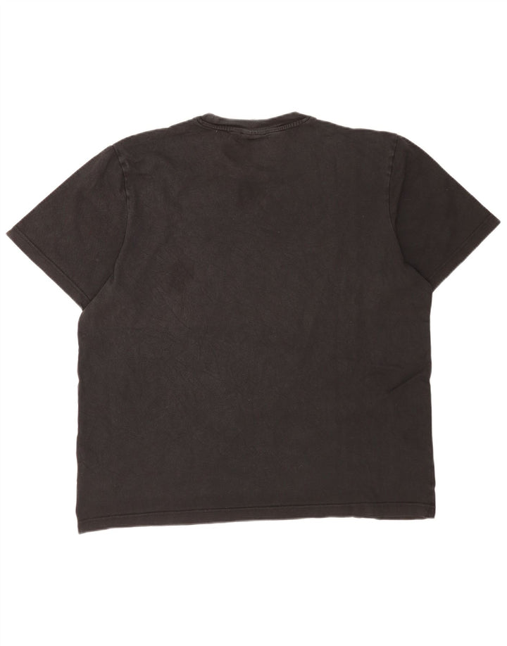 Adidas Herren T-Shirt Top Large Schwarz Baumwolle