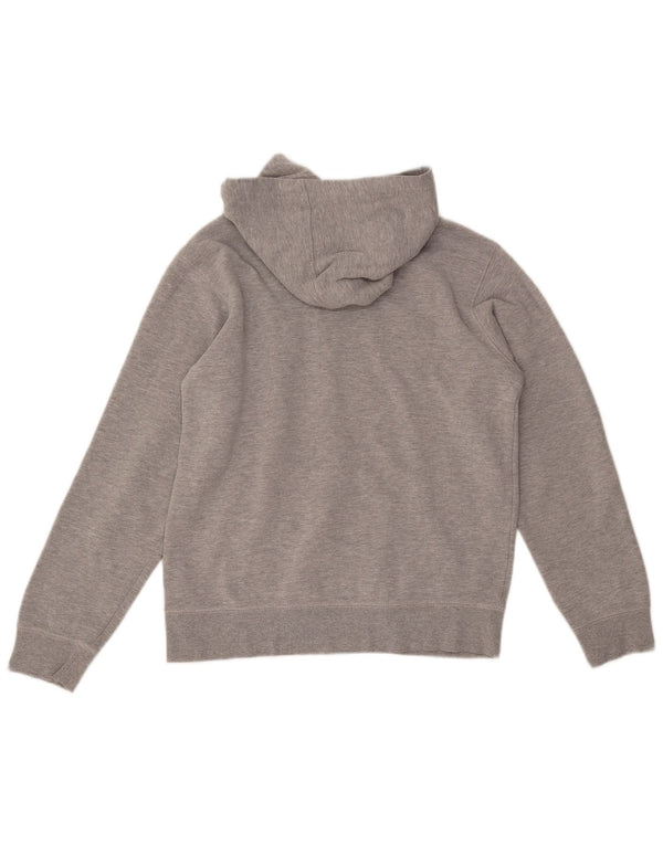 CHAMPION Jungen-Pullover mit grafischem Kapuzenpullover, 13–14 Jahre, XL, grau gesprenkelte Baumwolle