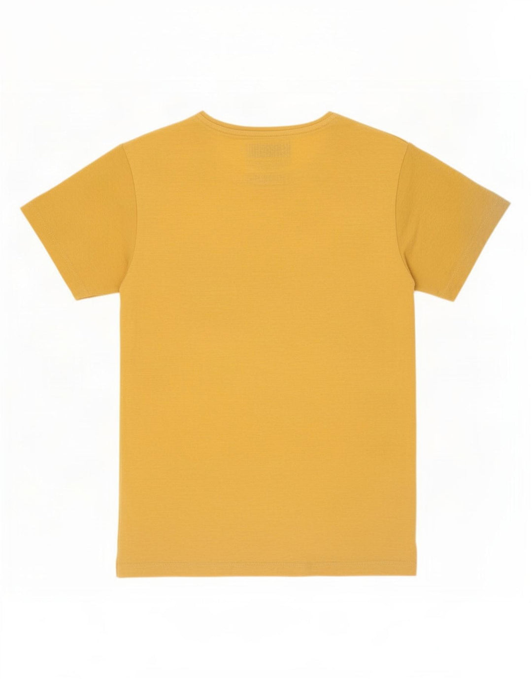 Jack & Jones Herren Grafik-T-Shirt-Oberteil Mittelgelbes Polyester
