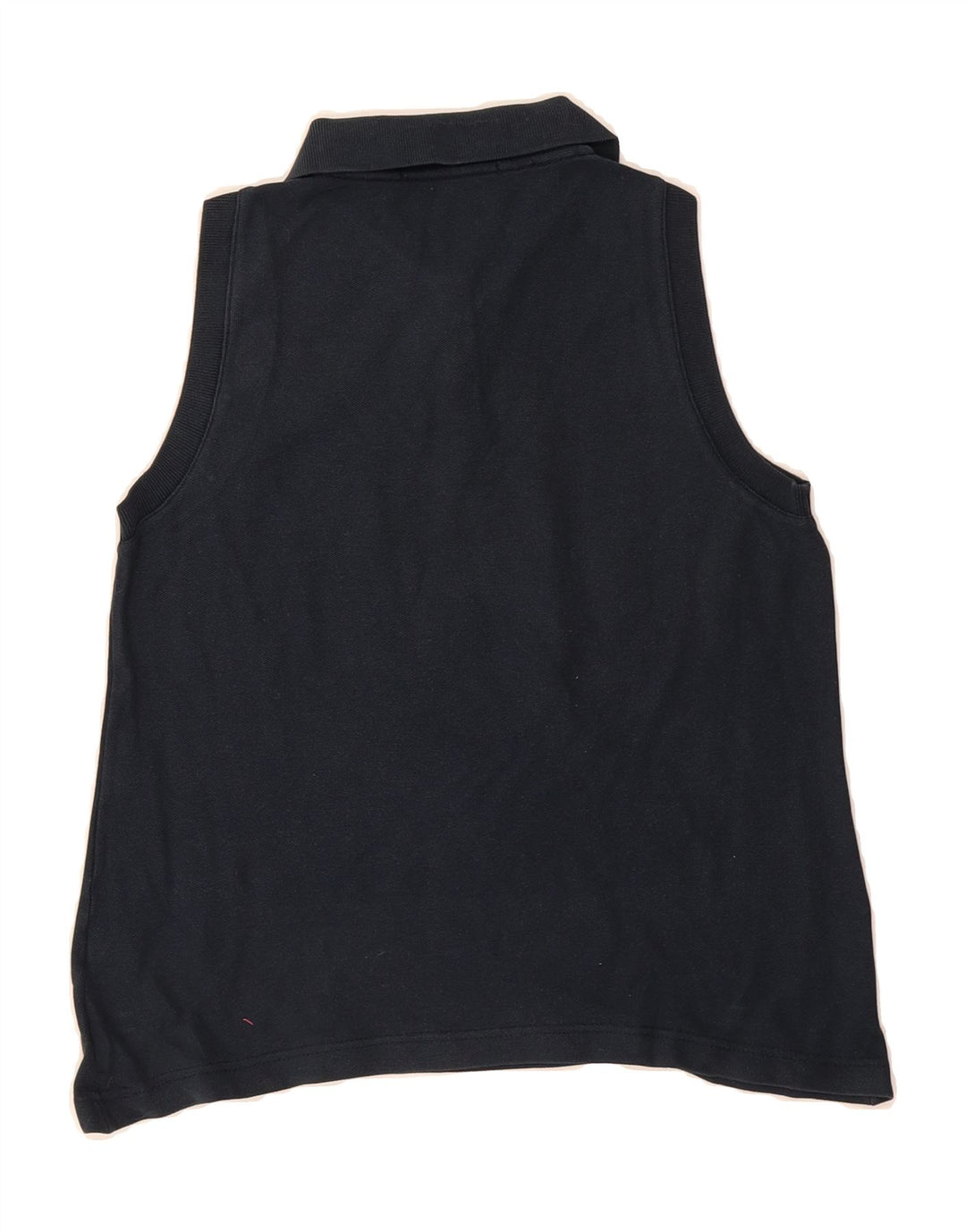 FILA Womens Sleeveless Polo Shirt IT 44 Medium Navy Blue Cotton Vintage Fila and Second-Hand Fila from Messina Hembry 