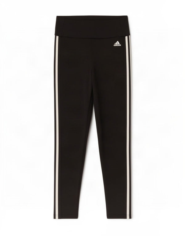 Adidas Damen Aeroready Leggings UK 12/14 Medium Schwarz