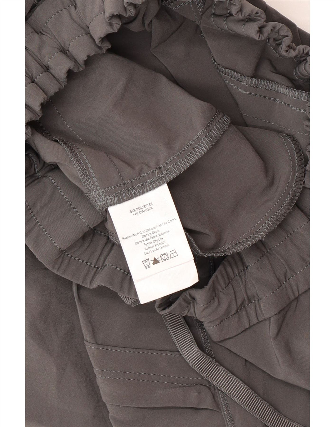 Eddie Bauer Damen Crop Cargo Hose Medium W30 L24 Grau Polyester