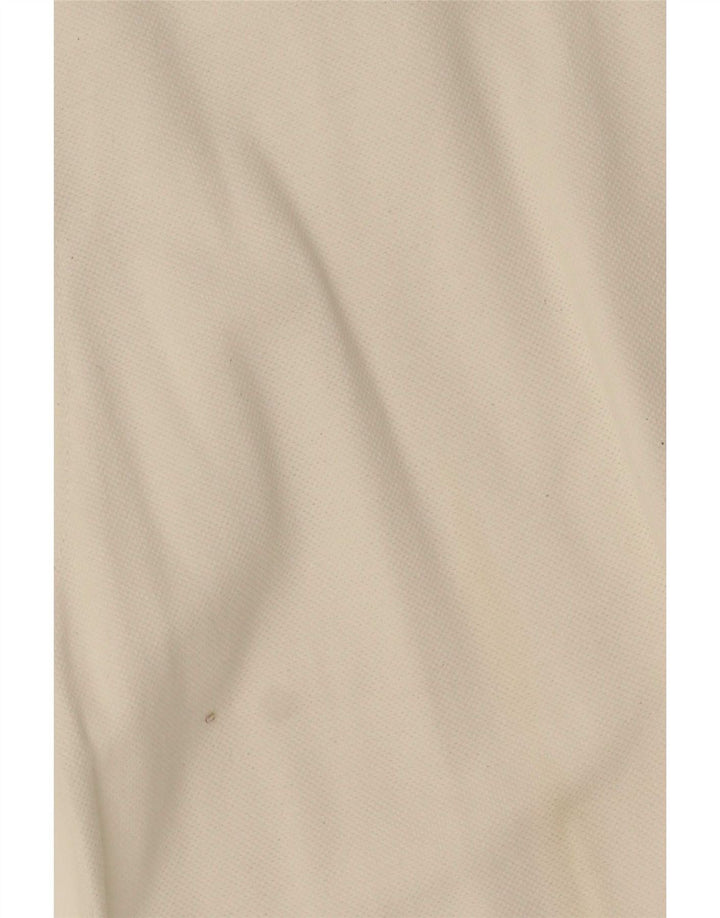 Moschino Herren-Poloshirt aus mittelweißer Baumwolle