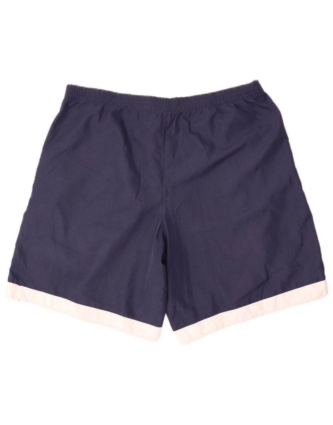 Fila Herren-Chinoshorts, Größe L, W36, marineblaues Farbblock-Polyester