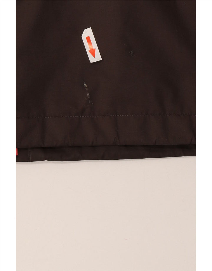 Sprayway Damen-Regenjacke mit Kapuze, übergroß, Gr. 8, Braun, Polyester