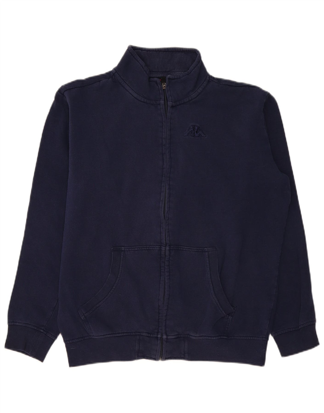 KAPPA Herren-Trainingsanzug-Top-Jacke, große marineblaue Baumwolle